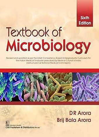 Textbook of Microbiology By Arora